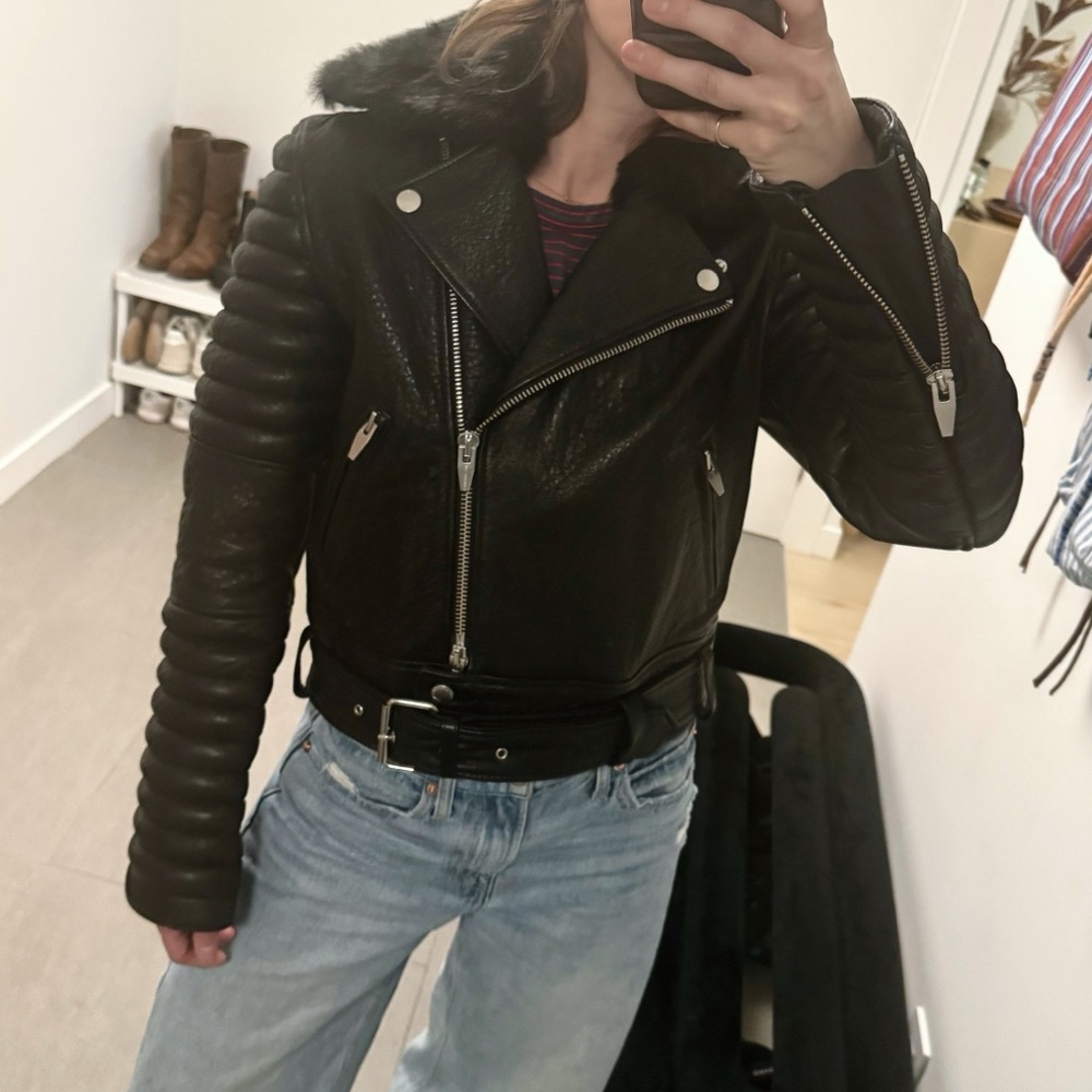 The Arrivals Rainier Leather Moto Jacket - Picture 5 of 16